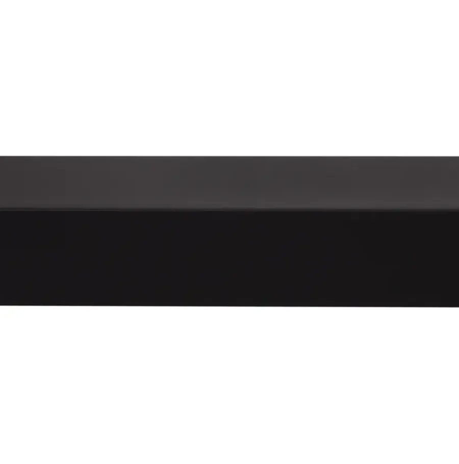 Geen Hoekprofiel kunststof zwart 30x30 mm 260 cm Clearance