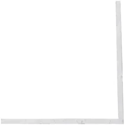 Geen Hoekprofiel 2600 x 35mm wit Sale