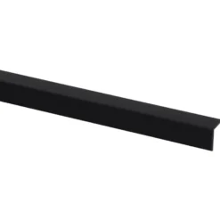 Geen Hoekprofiel zwart 15x15mm 260cm zelfklevend Outlet