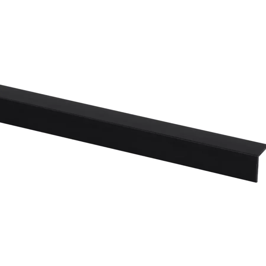 Geen Hoekprofiel zwart 15x15mm 260cm zelfklevend Outlet