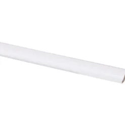 Geen Hollat MDF 13x13 mm wit gegrond lengte 260 cm Outlet