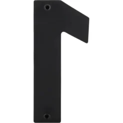 KARWEI Huiscijfer 1 Zwart RVS 15 x 10 cm Best