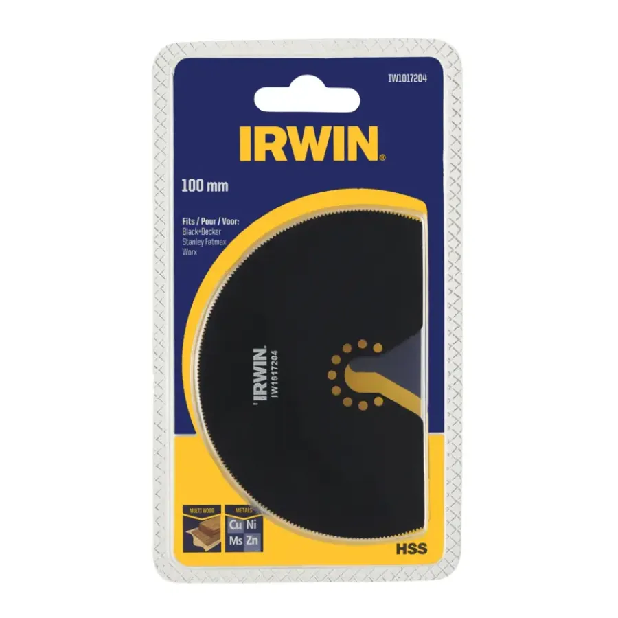 IRWIN multitool accessoire - segmentzaagblad voor hout voor B+D multitool MT300KA - 100 mm New