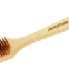 Jamestown BBQ schoonmaakborstel hout bruin 43 x 23 x 28 cm