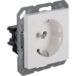 JUNG AS500 Enkel Geaard Stopcontact Wit New