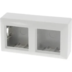 JUNG AS500 Opbouwraam 2-voudig Wit Discount