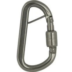 Karabijnhaak met veerbelast borging 8x80mm
