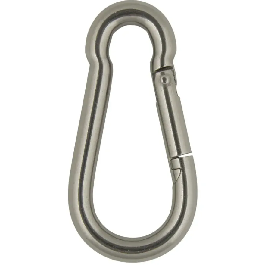 Karabijnhaak open oog 5x50mm