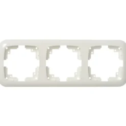KARWEI Aurora afdekraam 3-voudig wit Discount
