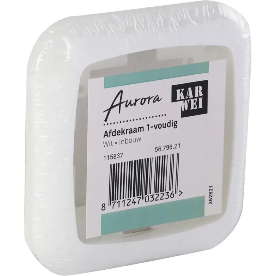 KARWEI Aurora afdekraam 1-voudig wit Clearance
