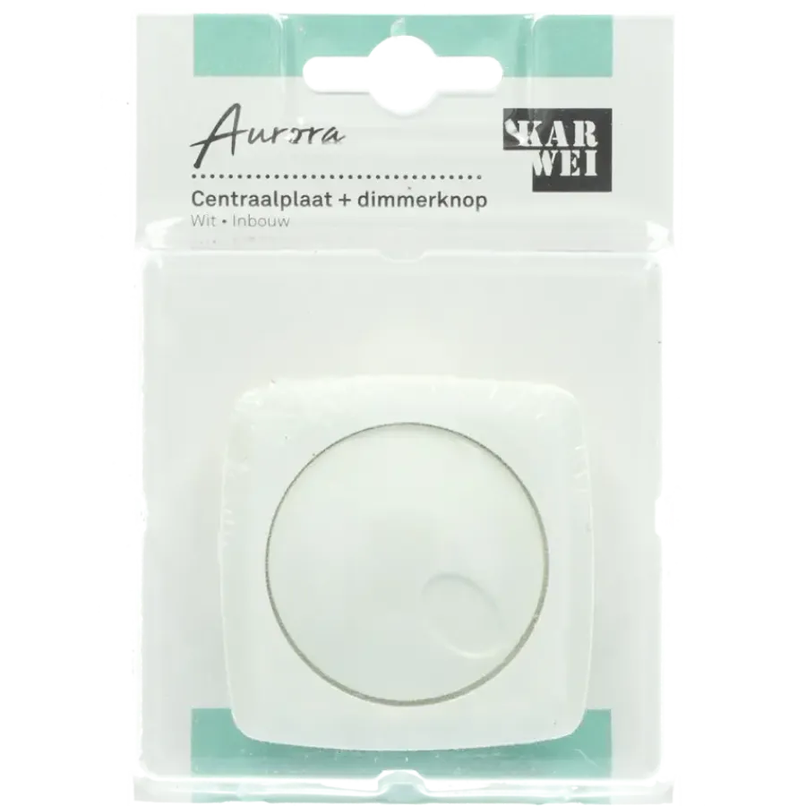 KARWEI Aurora centraalplaat dimmer wit