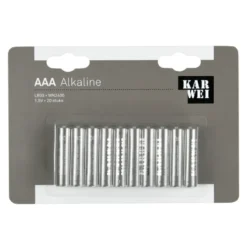 KARWEI Batterij Alkaline AAA 20 stuks Best