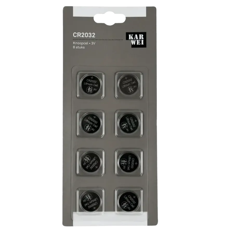 KARWEI Batterij Knoopcel 2032 8 stuks Discount