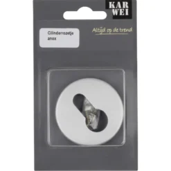 KARWEI cilinder rozet rond aluminium
