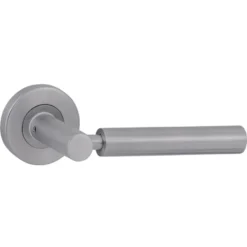 KARWEI deurkruk set Adam rond rozet RVS Clearance
