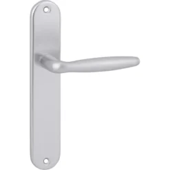 KARWEI deurkruk set Antonio ovaal blind schild aluminium Sale