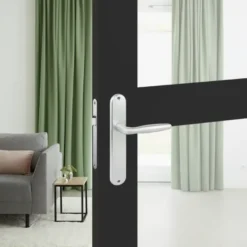 KARWEI deurkruk set Antonio ovaal blind schild aluminium Sale