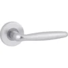 KARWEI deurkruk set Antonio rond rozet aluminium New