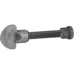 KARWEI deurkruk set Bento ovaal schild vrij-bezet sluiting 63/8 mm tin look messing Discount