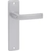 KARWEI deurkruk set Blok recht blind schild aluminium