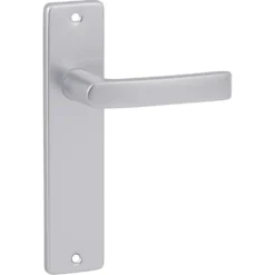 KARWEI deurkruk set Blok recht blind schild aluminium