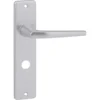 KARWEI deurkruk set Daan recht schild vrij-bezet sluiting 63/8 mm aluminium