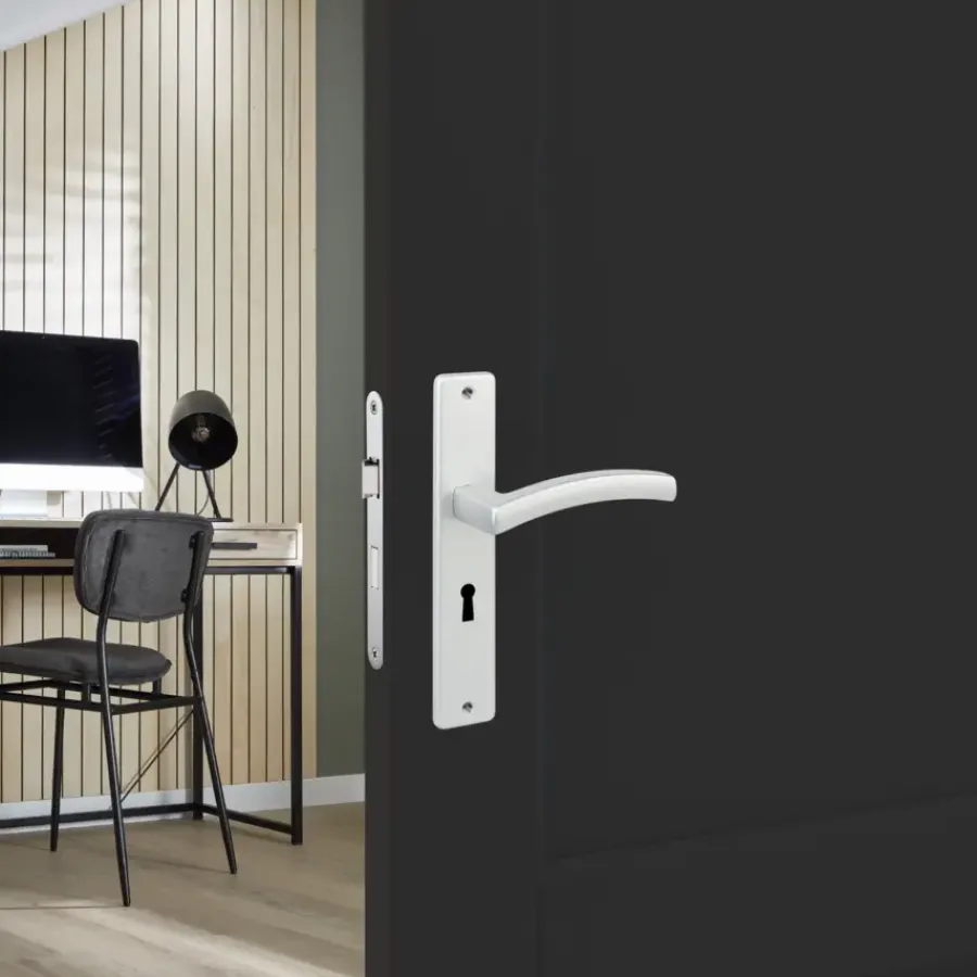 KARWEI deurkrukset France langschild sleutel 56mm ANOX (mat aluminium) Sale