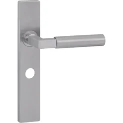KARWEI deurkruk set Fulham recht schild vrij-bezet sluiting 63/8 mm RVS Sale
