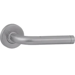 KARWEI deurkruk set George rond rozet RVS Clearance