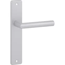 KARWEI deurkruk set Greece recht blind schild ANOX aluminium mat Sale
