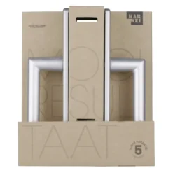 KARWEI deurkruk set Greece recht blind schild ANOX aluminium mat Sale