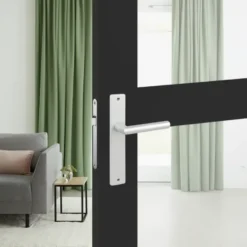 KARWEI deurkruk set Greece recht blind schild ANOX aluminium mat Sale