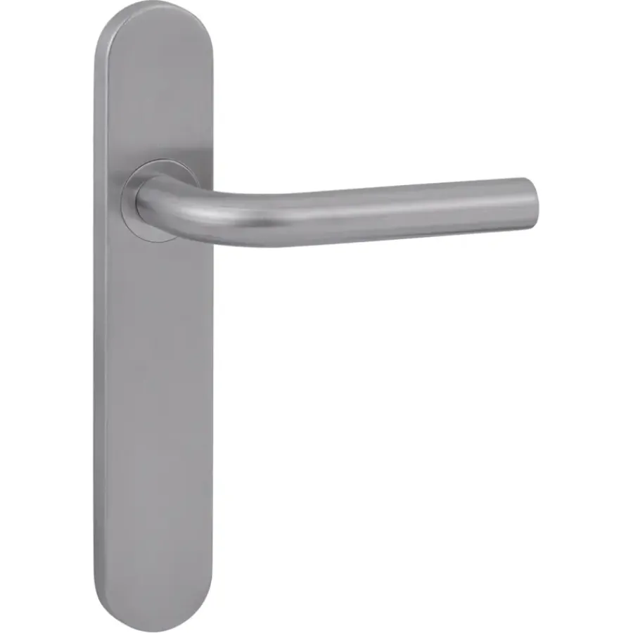 KARWEI deurkruk set Henry ovaal blind schild RVS Online