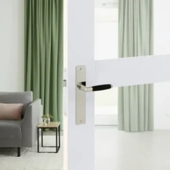KARWEI deurkruk set Lopes recht blind schild nikkel glans Hot