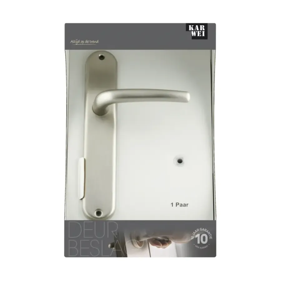 KARWEI deurkrukset Mario langschild blind RVS look (messing) Discount