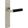 KARWEI deurkruk set Nelson recht blind schild RVS look messing Sale