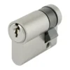 KARWEI halve profielcilinder nikkel 30/10 mm Outlet