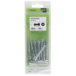 KARWEI inbusbout M6x40 mm 10 stuks