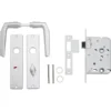 KARWEI insteekslot badkamerslot/wc-slot compleet met deurschild Doorn 50mm PC 63mm Online