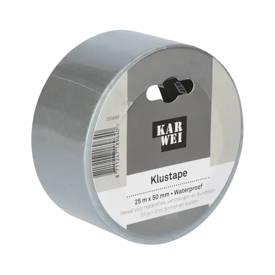 KARWEI klus- en reparatietape grijs 25 m x 50 mm Sale