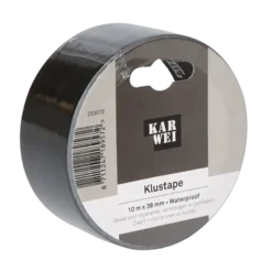 KARWEI klus- en reparatietape zwart 10 m x 38 mm Best