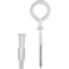 KARWEI kraagplug 6x36mm+schr.Schroefoog 4,5x70mm 2ST