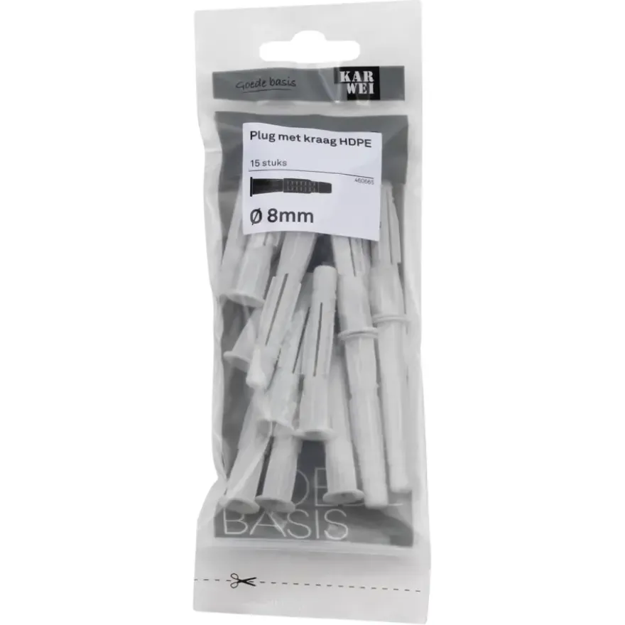 KARWEI kraagplug 8x50mm 15ST