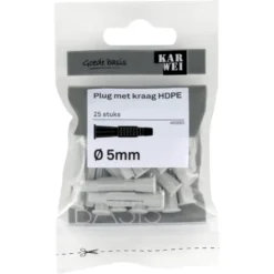 KARWEI kraagplug 5x30mm 25ST