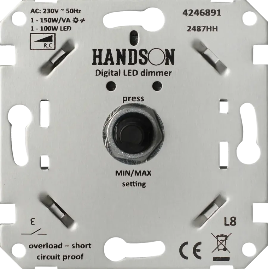 KARWEI Led dimmer inbouw 1-150W Universeel Clearance