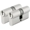 KARWEI profielcilinder nikkel 30/30 mm gelijksluitend (2 stuks) Sale