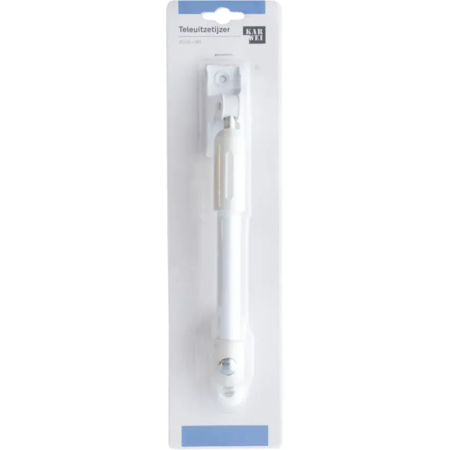KARWEI raamuitzetter telescoop wit 20 cm buitendraaiend