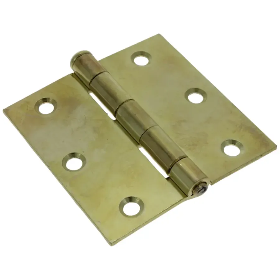 KARWEI Scharnier 75x75mm vermessingd - 3 stuks