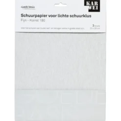 KARWEI schuurpapier lichte schuurklus fijn K180 Hot