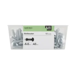 KARWEI slotbout verzinkt 6x40 mm (50 stuks)